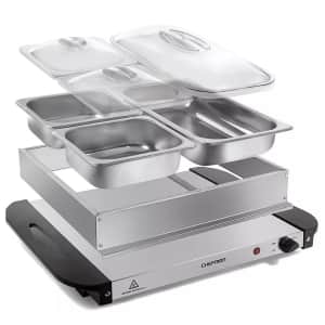 Chefman Electric Buffet Server and Warming Tray for $30 Chefman Electric Buffet Server and Warming Tray for $30