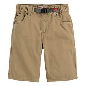Levi's Boys' 502 Regular Fit Shorts, Harvest Gold, 10 for $12