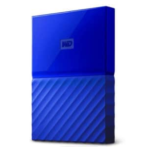 WD 2TB My Passport USB 3.0 Portable Hard Drive for $50