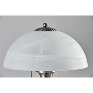 Adesso 4050-15 Lexington 22.5" Table Lamp Lighting Fixture with Walnut Wood Body, Smart Switch for $75