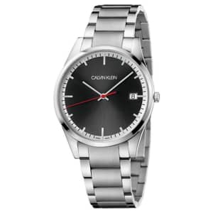 Calvin Klein Men's 40mm Stainless Steel Sport Watch for $50