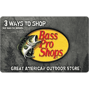 $60 Bass Pro Shops Gift Card: $50