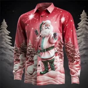 Men's Christmas Shirt for $9