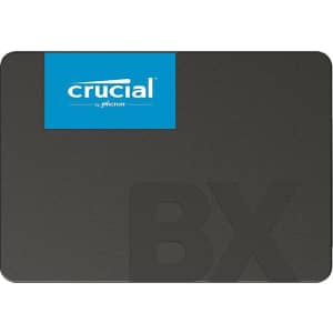 Crucial 1TB BX500 3D NAND SATA 2.5" Internal SSD for $60