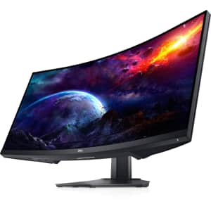 Dell 34" Ultrawide 1440p Curved 144Hz AMD FreeSync Gaming Monitor for $380