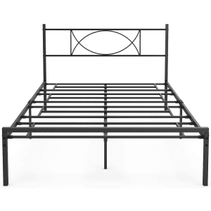 Idealhouse Metal Platform Bed Frame in Full-Size for $50