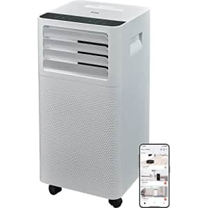 TCL H5P24W 7,500 BTU Portable Air Conditioner, Cools up to 200 Sq. Ft, Works as Dehumidifier & Fan, for $370