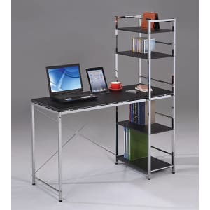 Acme Furniture Elvis Computer Desk with Shelves for $118