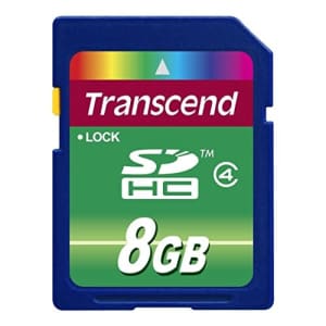 Transcend Samsung SC-D364 Digital Camera Memory Card 8GB (SDHC) Secure Digital High Capacity Class 4 Flash for $11