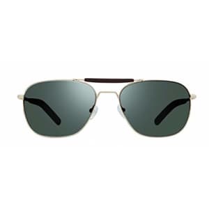 Revo Polarized Sunglasses Pierson Navigator Frame 59 mm, Gold Frame, Graphite for $79