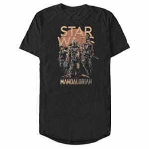 STAR WARS Men's T-Shirt, Black, Medium for $24