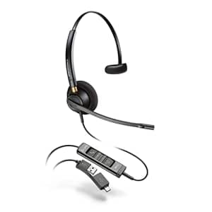 Poly-EncorePro515USB-A and USB-CUSBHeadset(Plantronics)-Cloud System Updates-Acoustic Hearing for $97