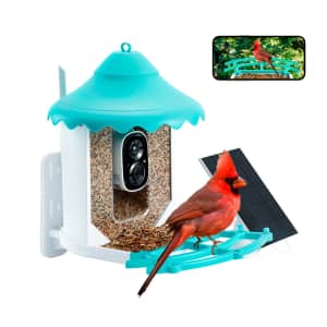 Olasmailo 2K HD 2.4G WiFi Solar-Powered Smart Bird Feeder w/ Camera for $52 Olasmailo 2K HD 2.4G WiFi Solar-Powered Smart Bird Feeder w/ Camera for $52
