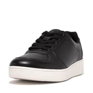 FitFlop Rally Leather Panel Sneakers for Women Leather Upper Mesh Footbed Slip-resistant Rubber for $77 FitFlop Rally Leather Panel Sneakers for Women Leather Upper Mesh Footbed Slip-resistant Rubber for $77