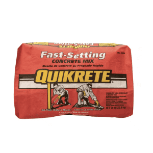 Quikrete 50-lb. Fast-Setting Concrete Mix for $7