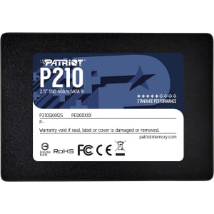 Patriot P210 1TB 2.5" SATA Internal SSD for $44