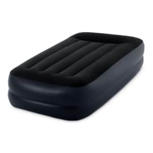 Intex Dura-Beam Pillow Rest Twin Air Mattress Bed w/ Internal Pump for $26 Intex Dura-Beam Pillow Rest Twin Air Mattress Bed w/ Internal Pump for $26