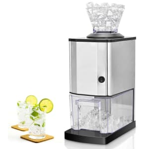 Costway Electric Stainless Steel Ice Crusher for $69 Costway Electric Stainless Steel Ice Crusher for $69