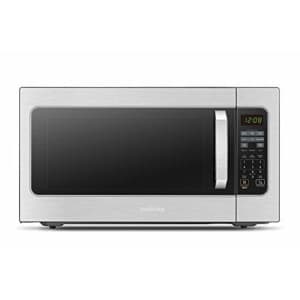 Toshiba ML2-EM62P(SS) Microwave Oven with Built-in Humidity Sensor, 6 Automatic Preset Menus, ECO for $190