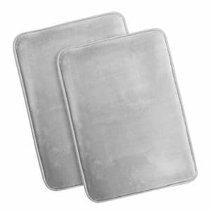 Clara Clark Memory Foam Bath Mat Ultra Soft Non Slip and Absorbent Bathroom Rug, Set of 2 Small - for $27