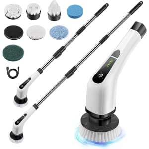 2-in-1 Electric Spin Scrubber for $60