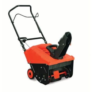 Yardmax Single Stage Snow Thrower for $235 Yardmax Single Stage Snow Thrower for $235