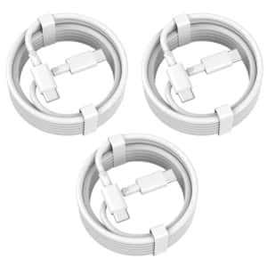 65W 3.3-Foot USB-C Cable 3-Pack for $3