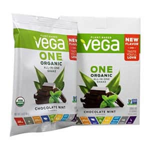 Vega One Organic Meal Replacement Plant Based Protein Powder, Chocolate Mint - Vegan, Vegetarian, for $15