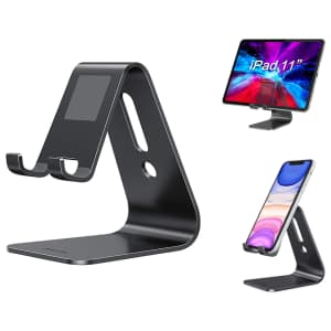 Aluminum Case Compatible Phone/Tablet Stand for $7