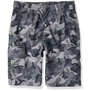The Children's Place Boys' Camo Pull On Cargo Shorts, Fin Gray, 5 slim for $12 The Children's Place Boys' Camo Pull On Cargo Shorts, Fin Gray, 5 slim for $12