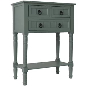 Decor Therapy 3-Drawer Wood Console Table for $91