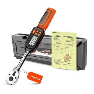 Suzume Digital Torque Wrench with 3/8" Drive for $48