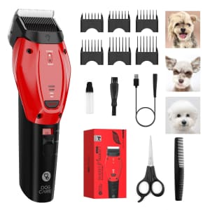 Dog Care Smart Cordless Dog Clippers for $25