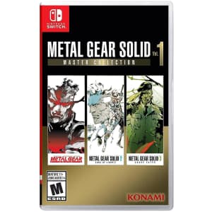 Metal Gear Solid: Master Collection Vol.1 for Nintendo Switch for $33