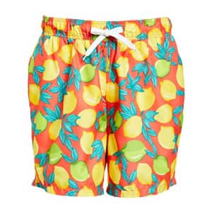 Kanu Surf Men's Monaco Swim Trunks, Lemons Coral, XX-Large for $21 Kanu Surf Men's Monaco Swim Trunks, Lemons Coral, XX-Large for $21