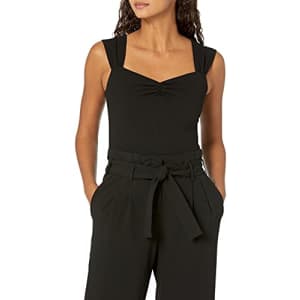 Vince Women's Ruched Cami, Black, 8 for $63