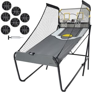 AmazonBasics Dual Shot Shootout Basketball Arcade Game with LED Scorer for $166 AmazonBasics Dual Shot Shootout Basketball Arcade Game with LED Scorer for $166