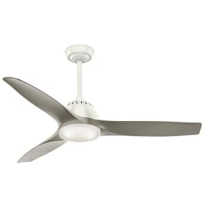 Casablanca Indoor Ceiling Fan with LED Light and Remote Control - Wisp 52 inch, Pewter, 59152,Medium for $298