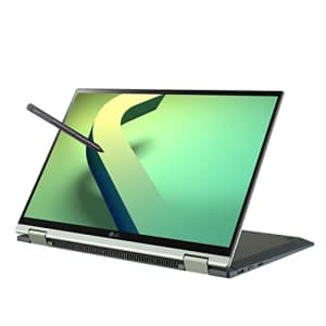 LG gram (2022) 14T90Q 2-in-1 Tablet Laptop, 14" (1920 x 1200) IPS Display, Intel Evo 12th Gen i7 for $1,197