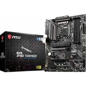 MSI MAG B460 Torpedo Gaming Motherboard (ATX, 10th Gen Intel Core, LGA 1200 Socket, DDR4, CFX, Dual for $123 MSI MAG B460 Torpedo Gaming Motherboard (ATX, 10th Gen Intel Core, LGA 1200 Socket, DDR4, CFX, Dual for $123