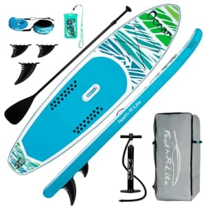 Inflatable Stand Up Paddle Board for $84