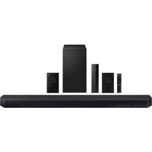 Samsung Q-Series Wireless 5.1.2-Channel Atmos Soundbar w/ Rear Speakers, Subwoofer for $430 for members