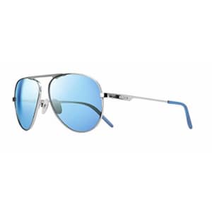 Revo Sunglasses Metro x Jeep: Polarized Lens Filters UV, Metal Aviator Frame, Chrome Frame with for $125