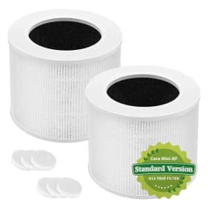 Core Mini Replacement Filter 2-Pack for Levoit Air Purifier for $7