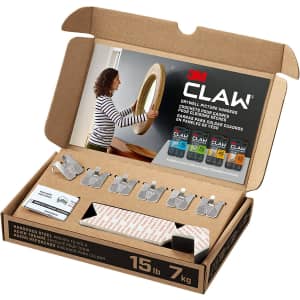 3M Claw Drywall Picture Hanger 15-lb. 6-Pack for $9