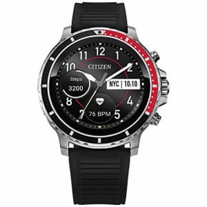 Citizen CZ Smart 46mm Stainless Steel Smartwatch Touchscreen, Heartrate, GPS, Speaker, Bluetooth, for $142