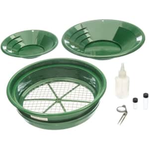 SE Prospector's Choice 7-Piece Gold Panning Kit for $26 SE Prospector's Choice 7-Piece Gold Panning Kit for $26