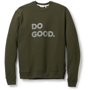 Cotopaxi Men's Do Good Crew Sweatshirt for $32