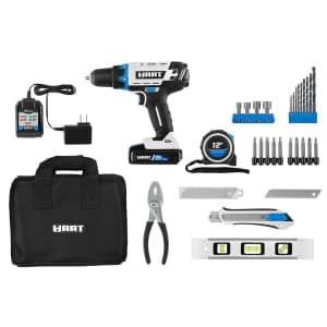 Hart 20V Cordless 36-Piece Project Kit for $55