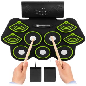 Best Choice Products Electronic Roll-Up Pad Drum Set for $43 Best Choice Products Electronic Roll-Up Pad Drum Set for $43